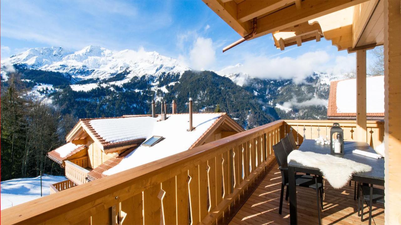 Panoramapark Soleil Chalet E ヴェンゲン エクステリア 写真